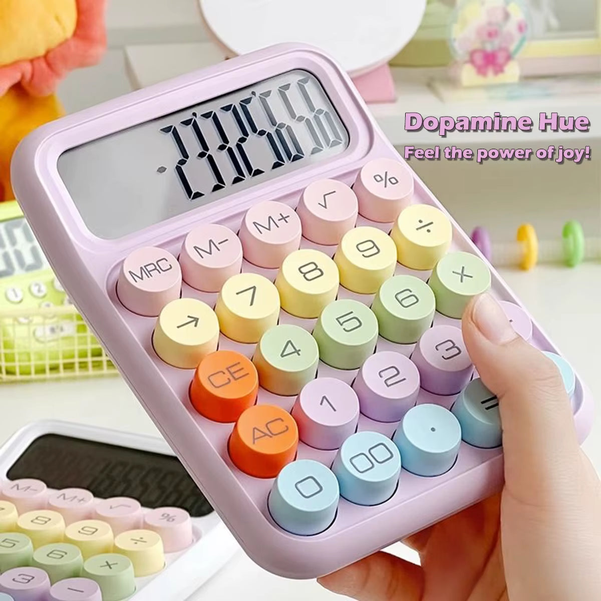 Calculator Dopamine Candy Color High Value Multifunctional Calculator for College Students Children Learning